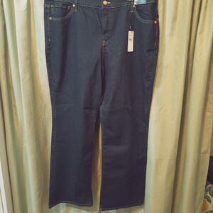 Express Dark Blue Women's Boot Cut Jeans